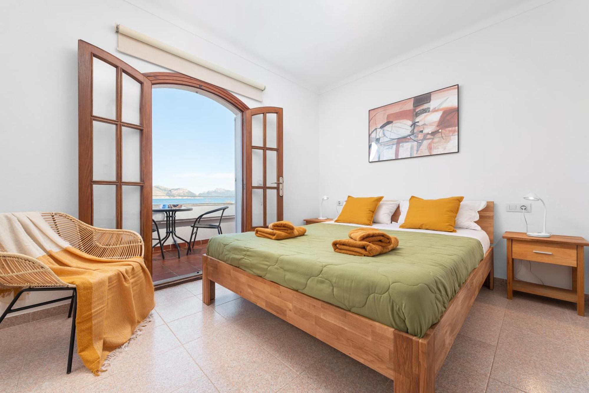 Ses Ones With Sea Views Villa อัลกูเดีย ภายนอก รูปภาพ